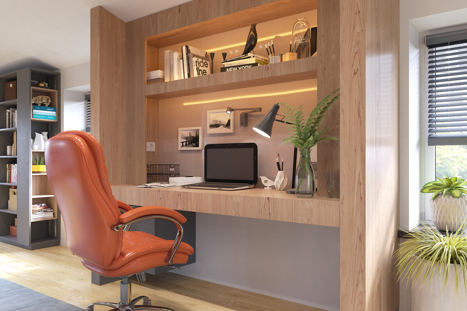 Рабочее пространство для троих детей