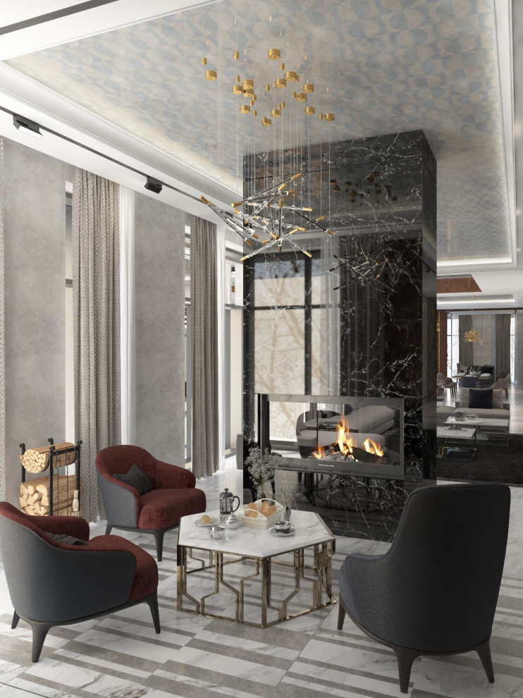 Интерьеры дома в пос.Ренессанс