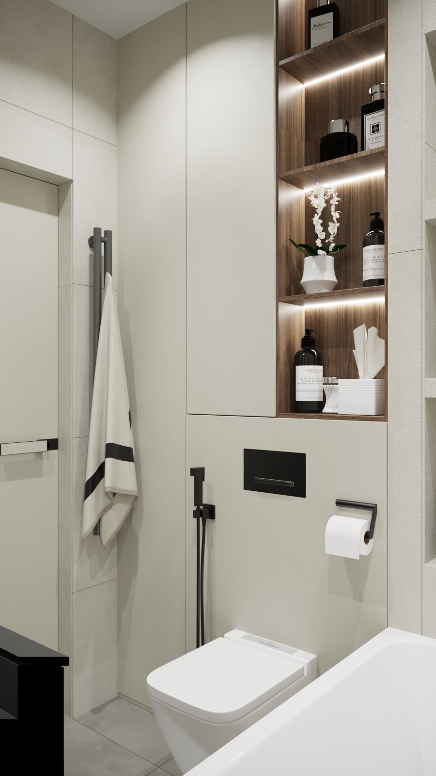 Квартира ещё одного холостяка в ЖК "Селигер сити" г. Москва