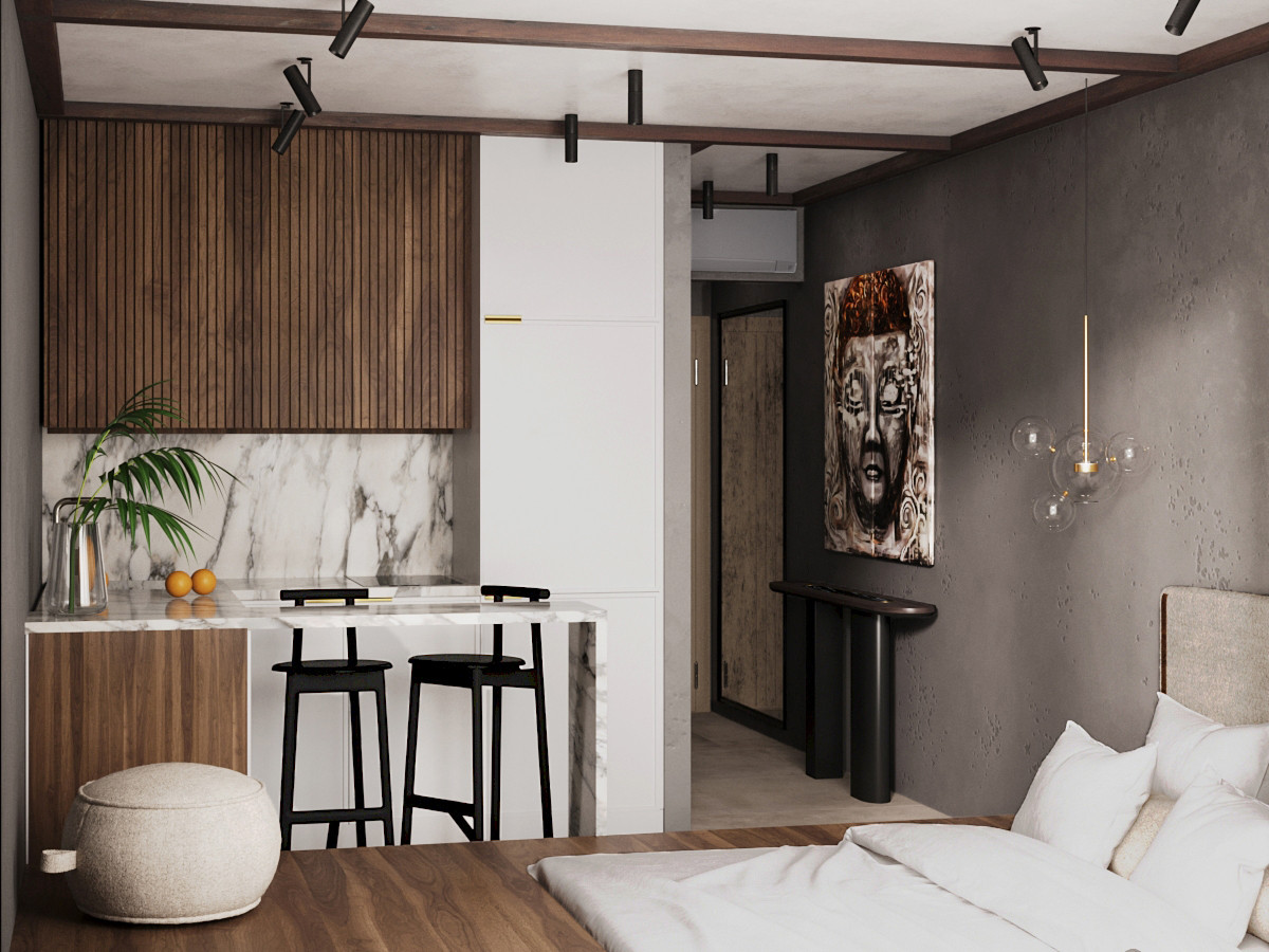 Дизайн-проект частных апартаментов в г.Москве