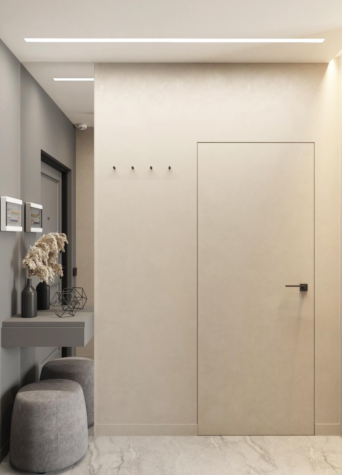 Однушка в стиле минимализм