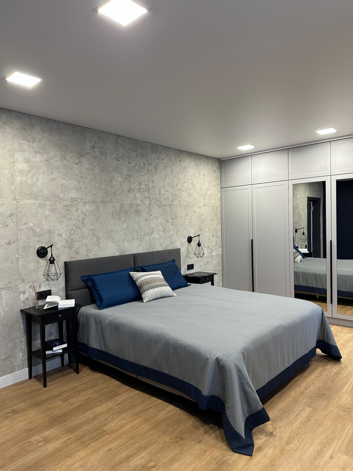 Дизайн-проект в современном стиле, с элементами лофта