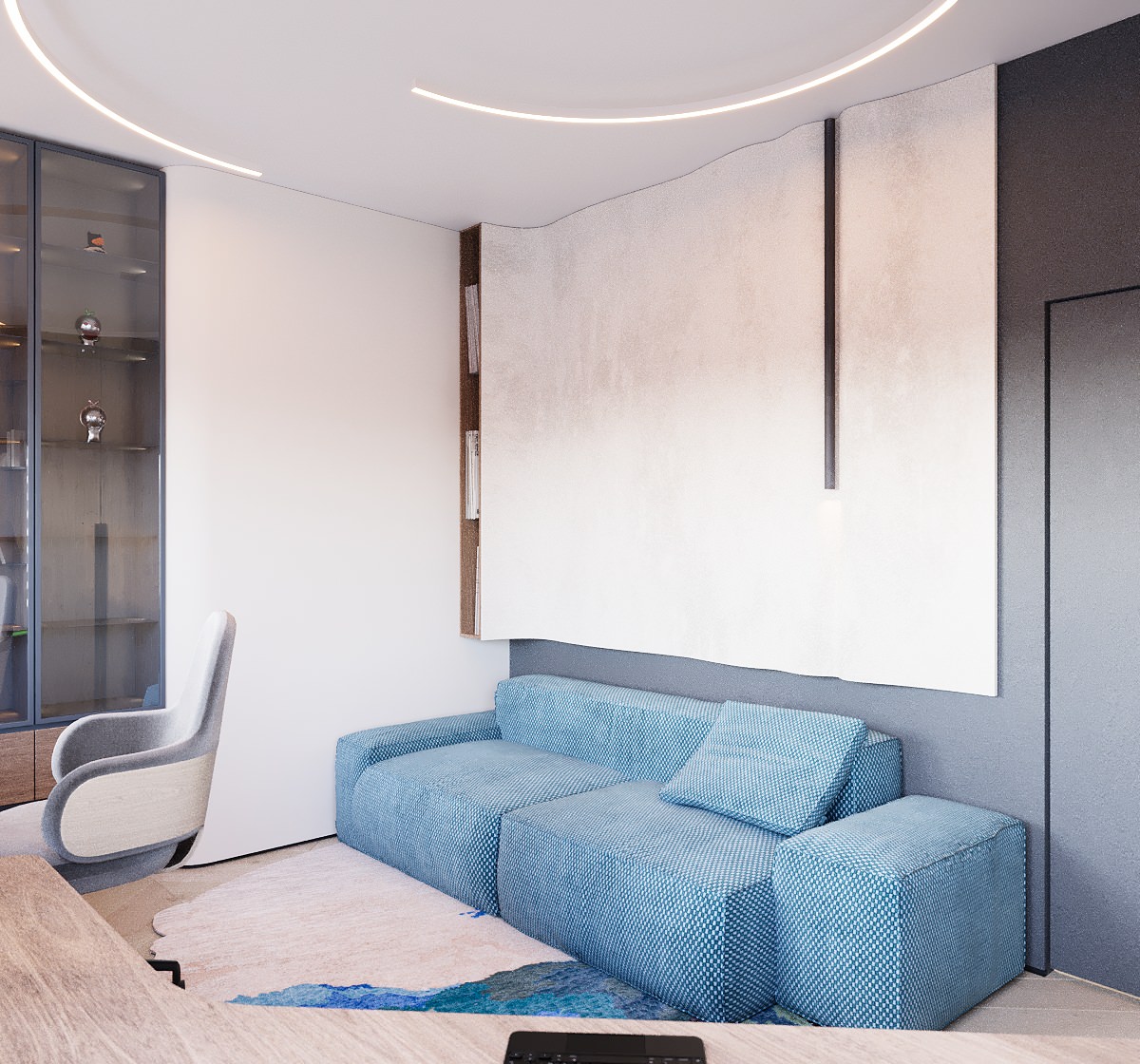 Обложка проекта: спальня подростка Орбитальная станция