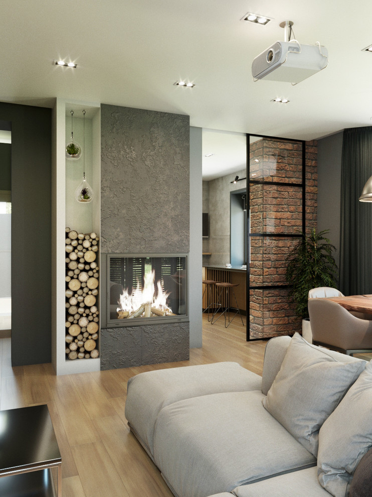 Дом с элементами Loft