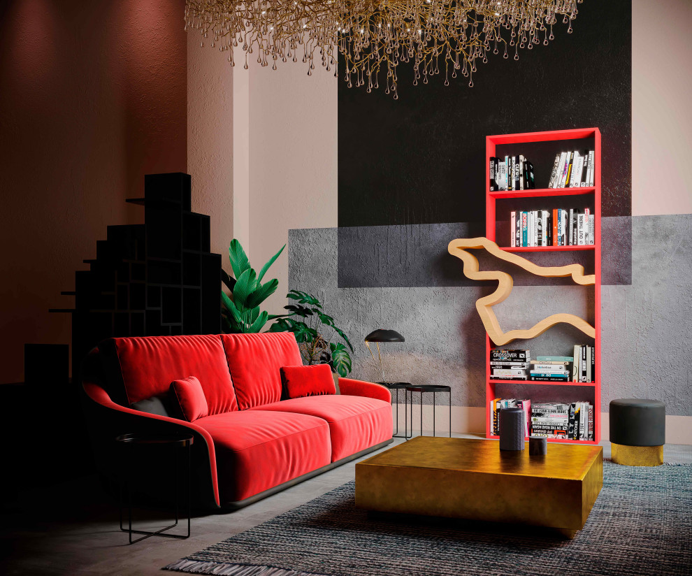 Visualization of interiors with unusual shapes