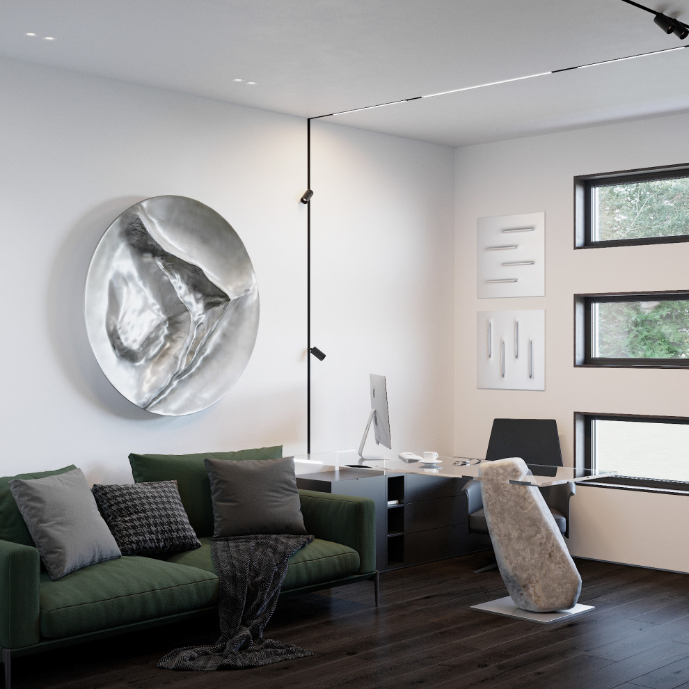 Кабинет в современном стиле