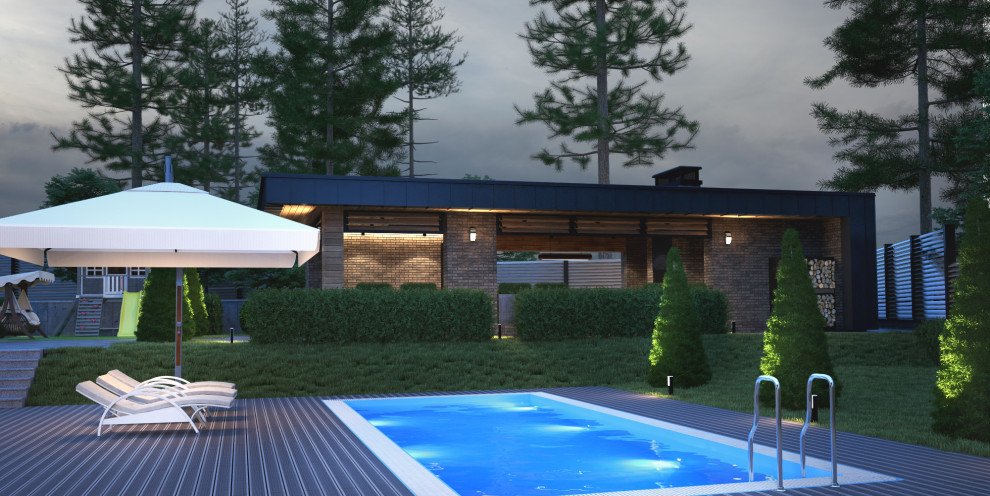 Дизайн проект благоустройства участка