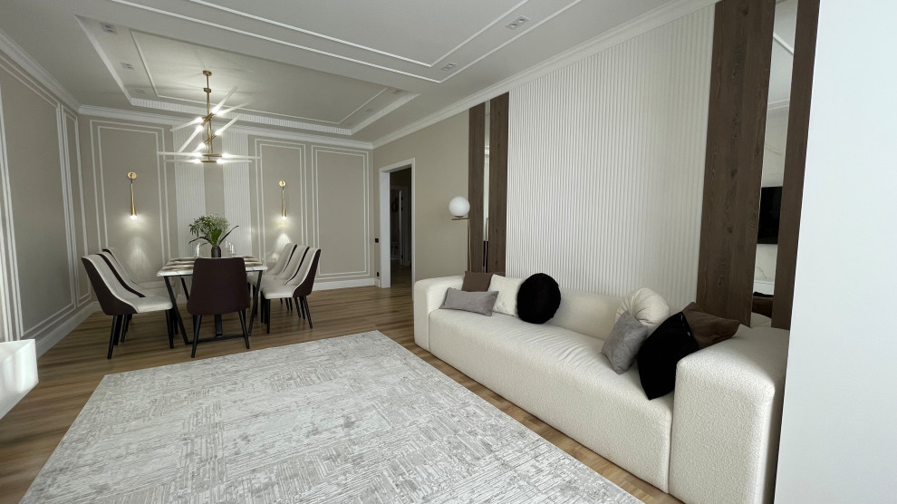 Интерьер квартиры 146м2 в Казахстане