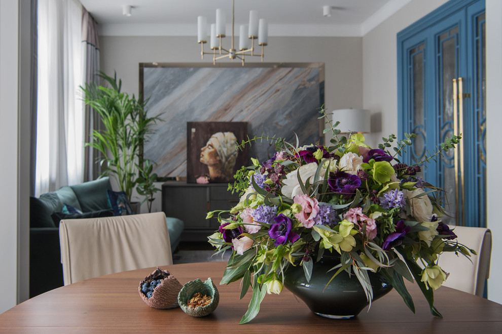 Обложка проекта: Кухня в ЖК Донской Олимп. Дизайнер Алена Власова