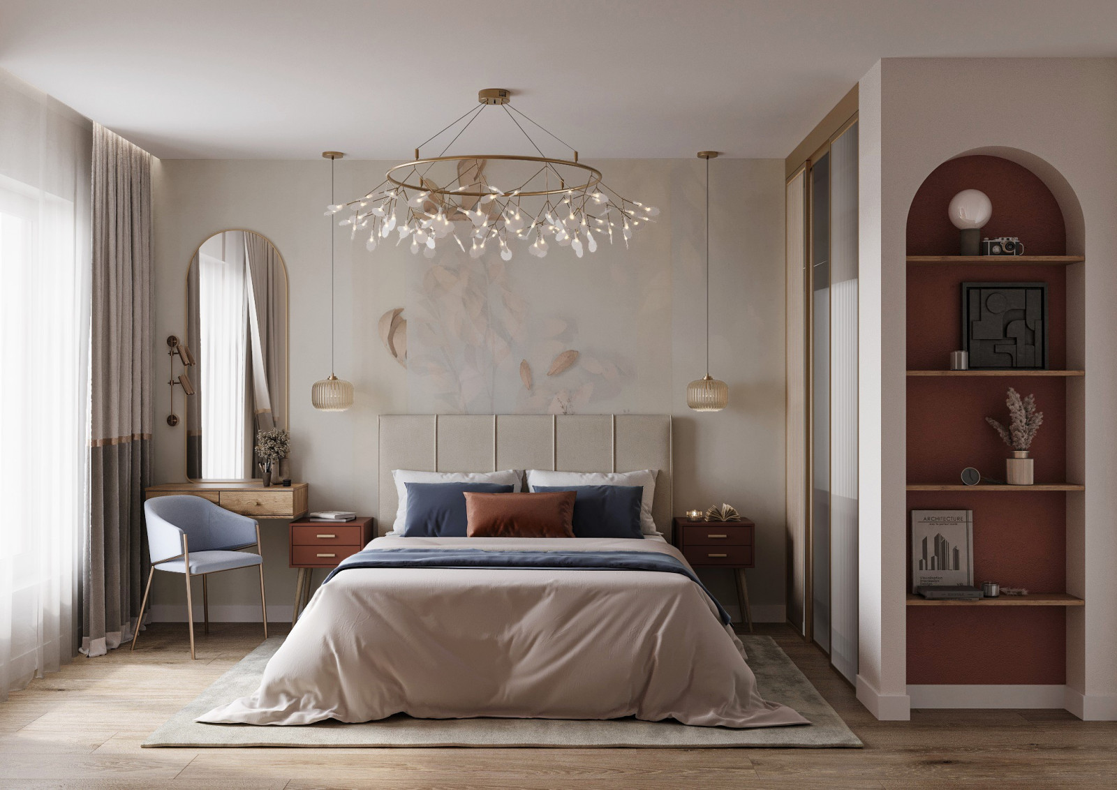 Уютная 2-х к.кв. с яркими оттенками