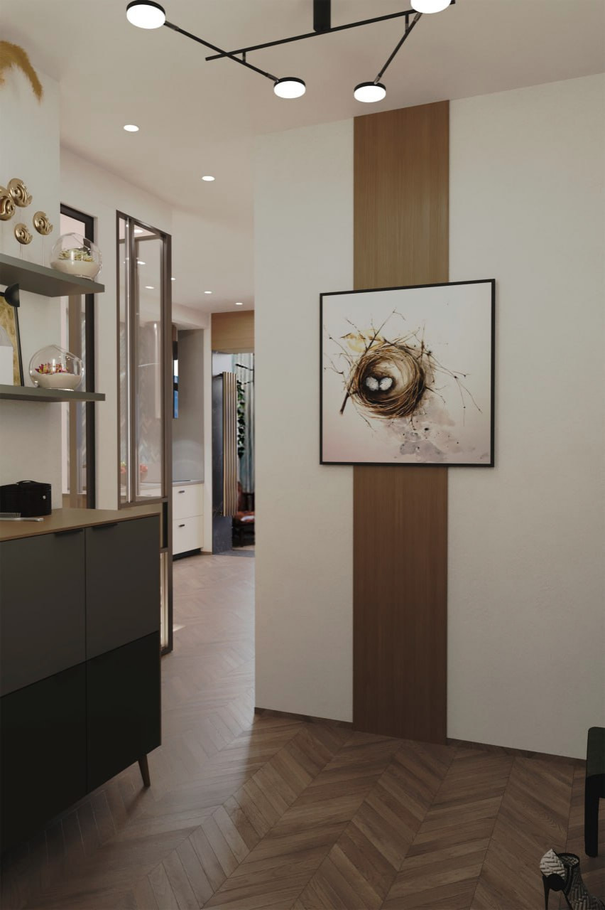 Стекло и свободное пространство.