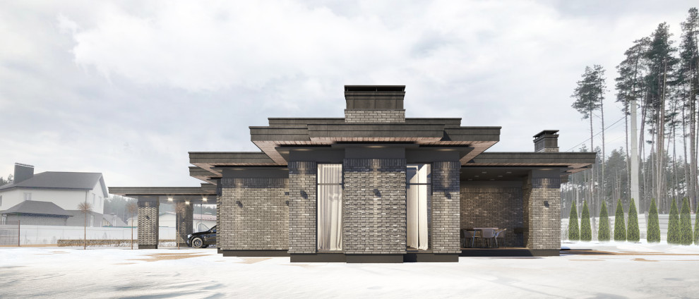 Одноэтажный дом в Ямном