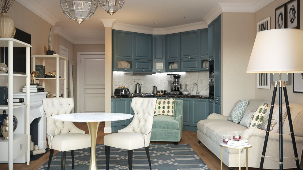 Современный ремонт в новостройке Москвы