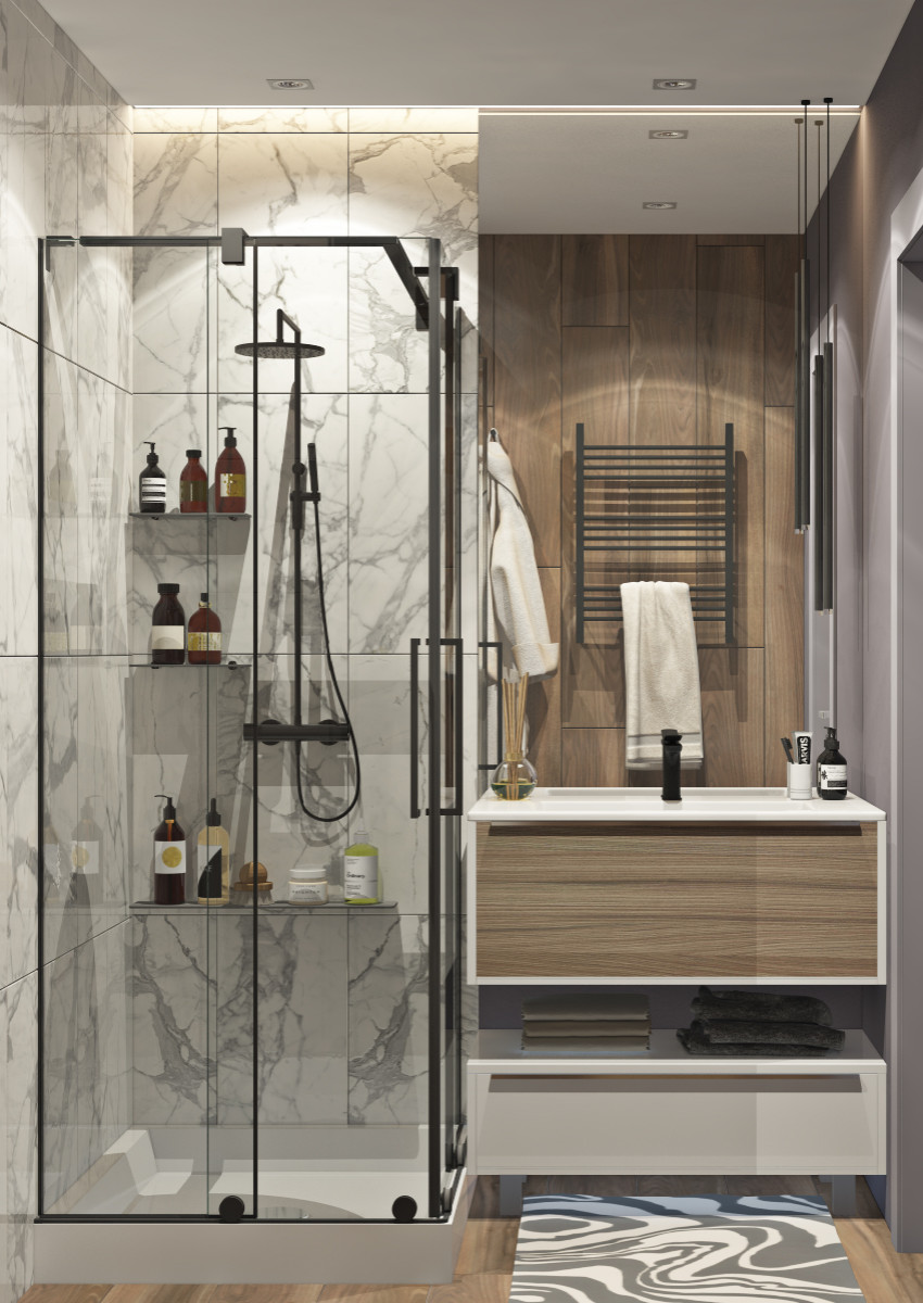 Дизайн квартиры в светлых тонах