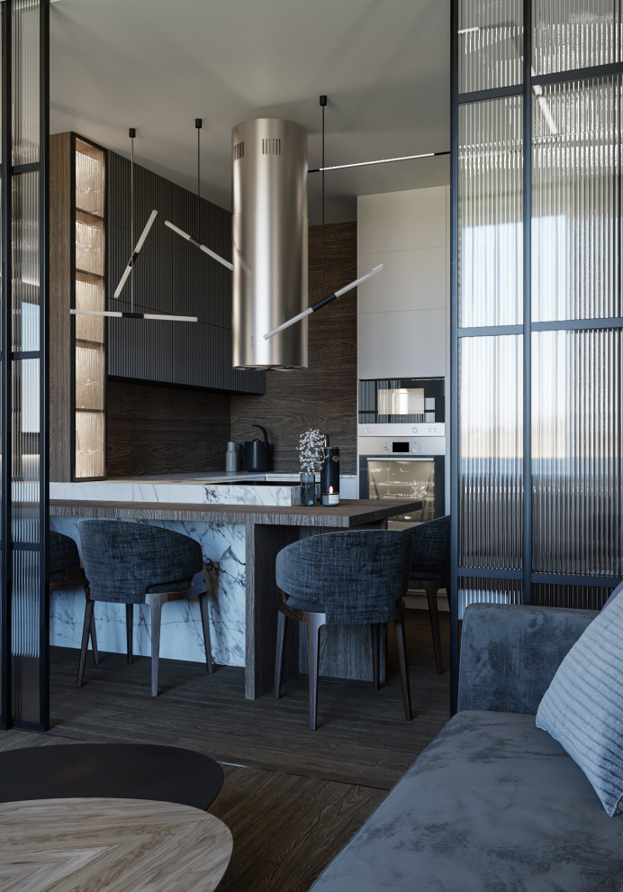 Проект для студии NEFORMAT в ЖК SOHO г.Екатеринбург