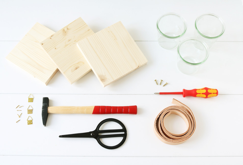 DIY: Декоративные настенные вазы для цветов