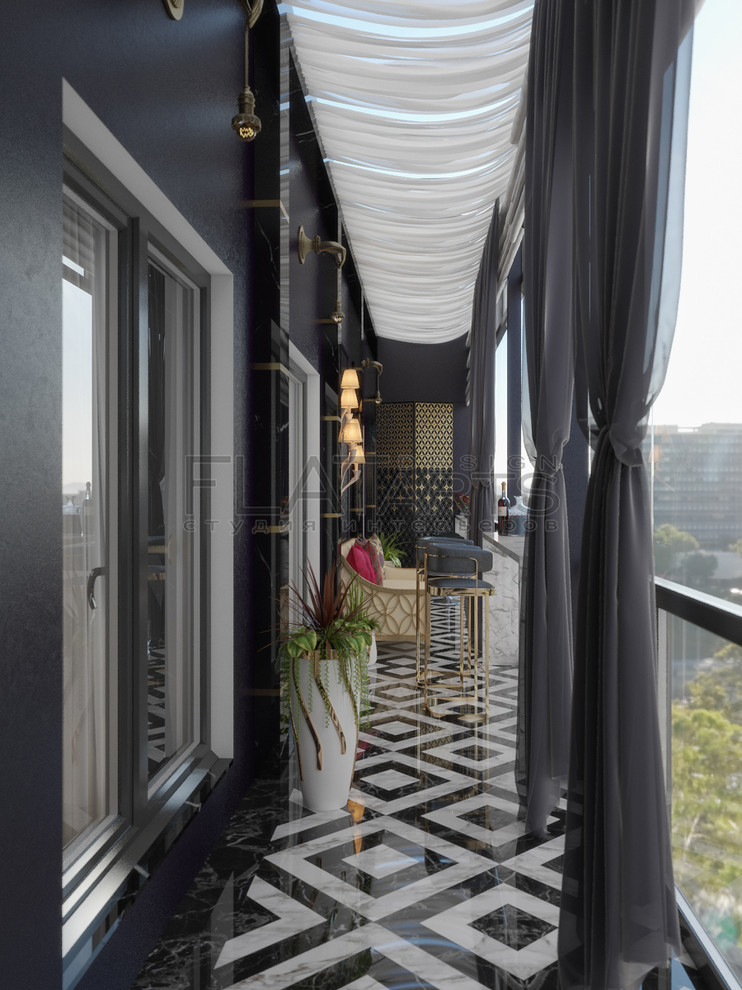 Арт-деко. Дизайн 4-ной квартиры 188кв.м