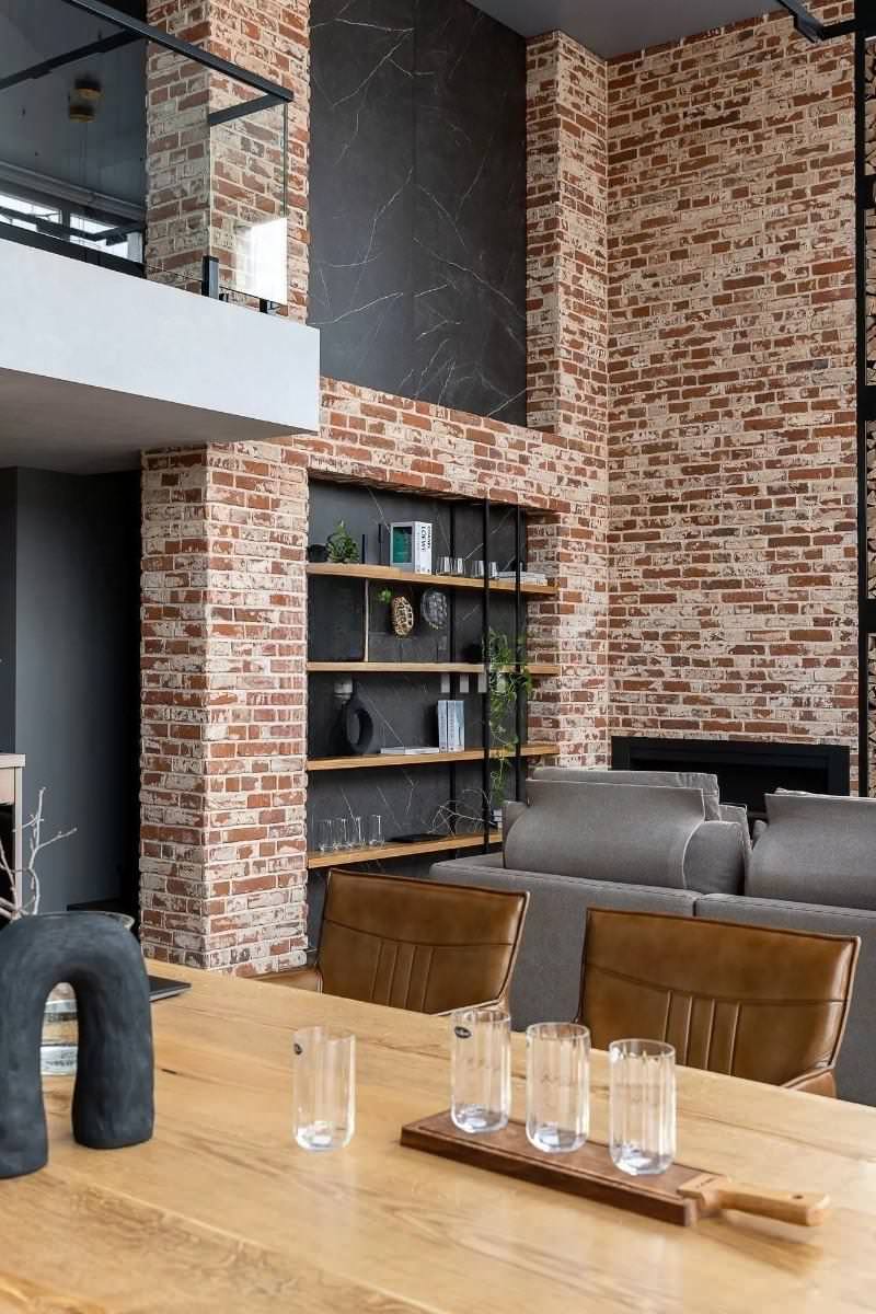 Реализованный дизайн-проект таунхауса в ЖК "На уровне"