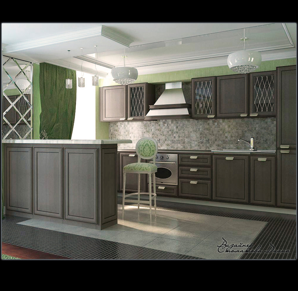 Квартира "классика в зеленом"