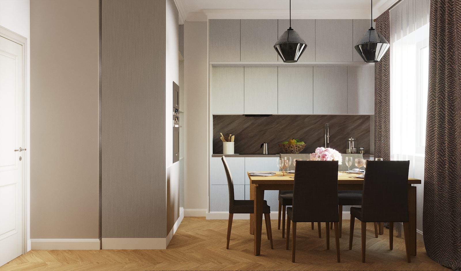 Кухня-гостиная