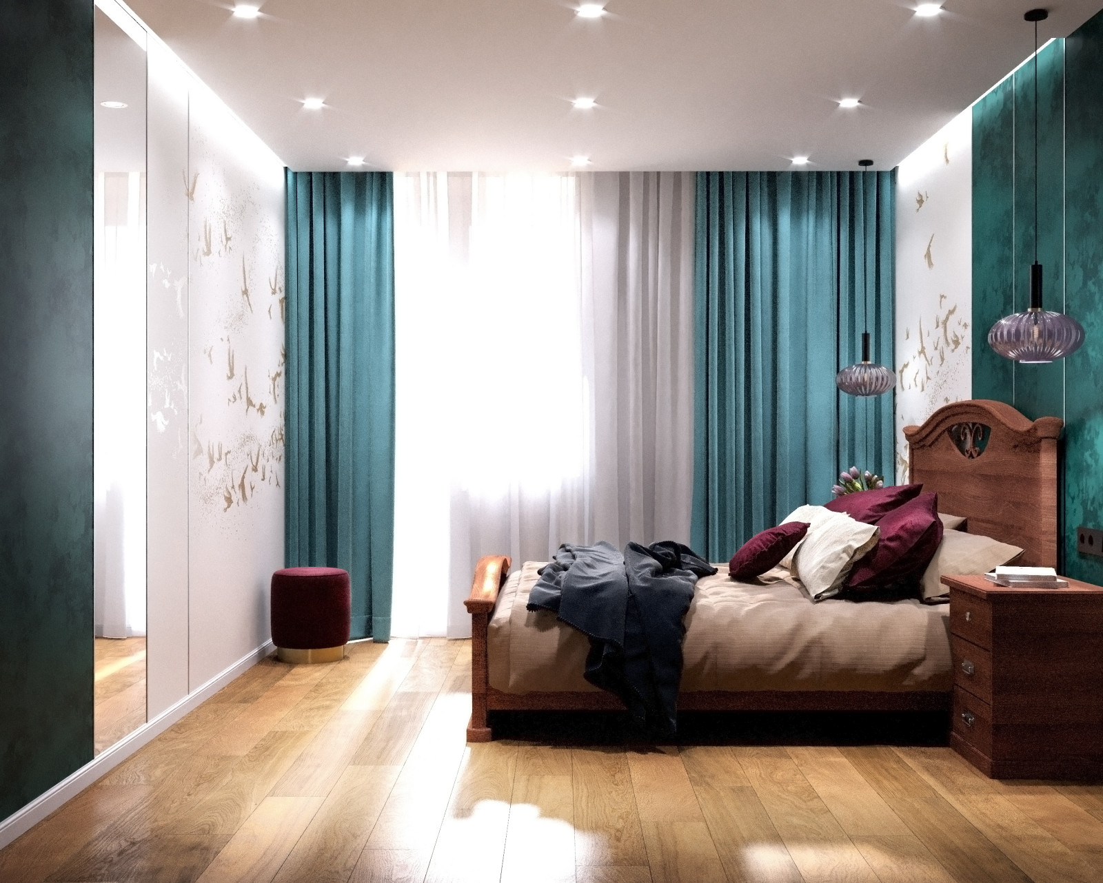 КВАРТИРА С ЭЛЕМЕНТАМИ АР-ДЕКО