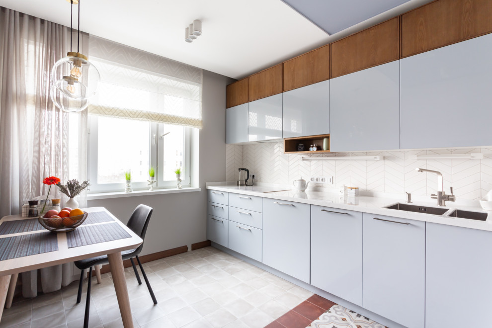 Белая кухня!