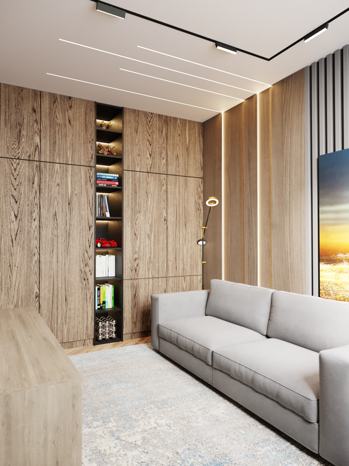 Двухуровневая квартира с террасой