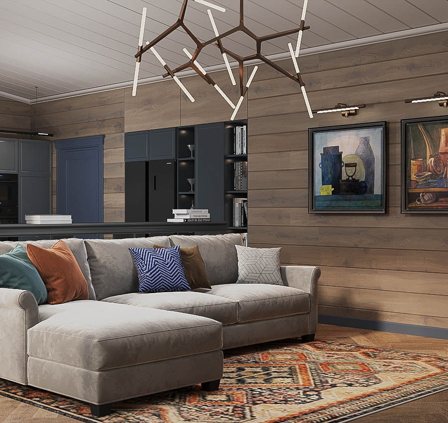 Проект загородного дома.