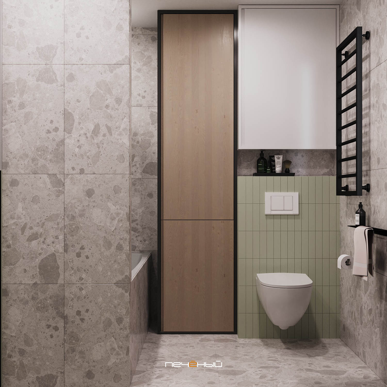 Санузел из 50 лучших интерьеров