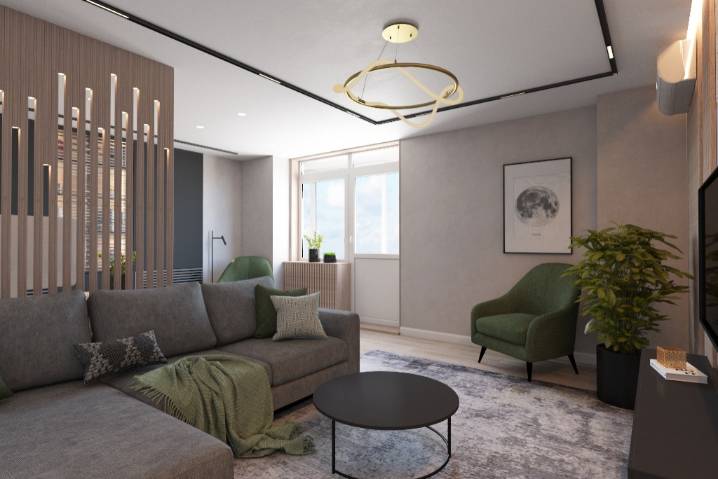 Обложка проекта: Глубокий зеленый и начало перемен.