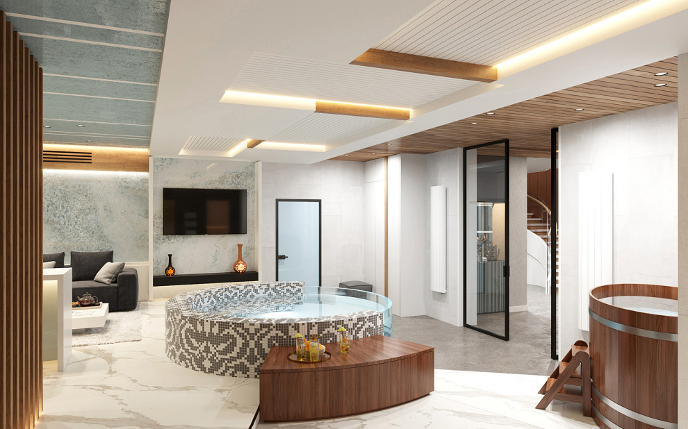 Спа зона в загородном доме