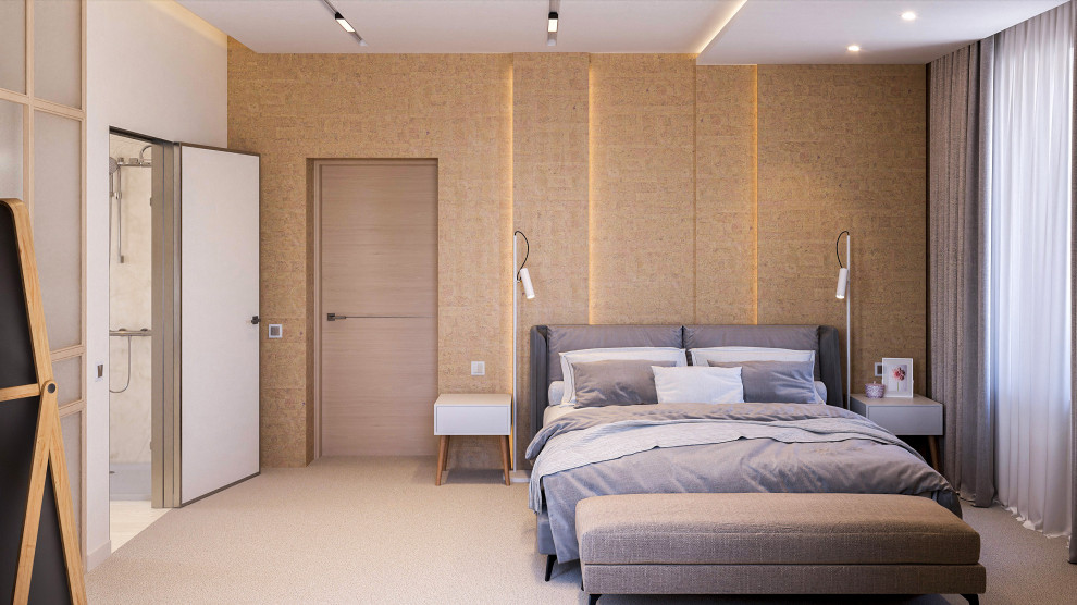 Обложка проекта: Современный дом для семьи в светлых тонах.