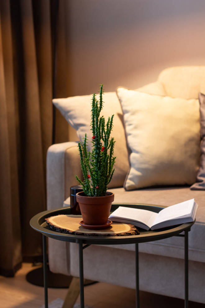 Реализованный проект 2-комнатной квартиры 71.00м/кв