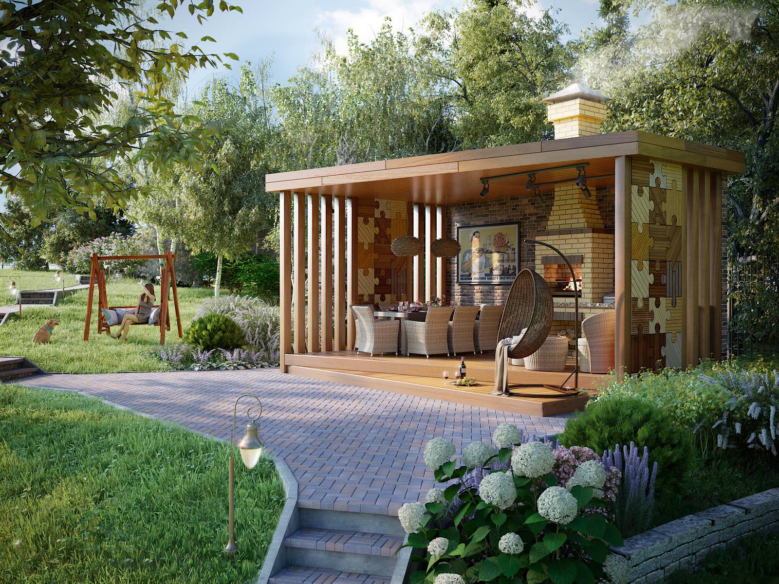 Обложка проекта: Беседка