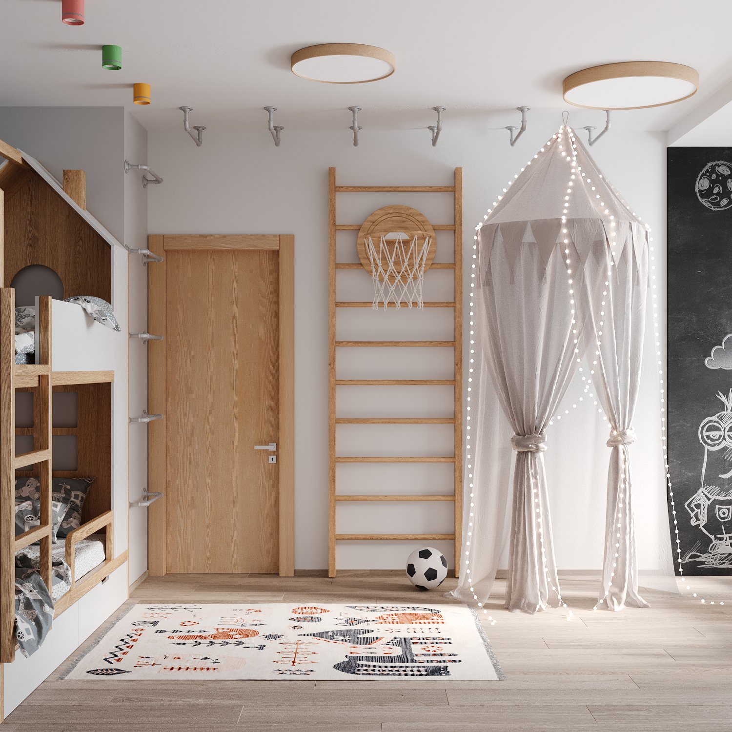 Проект двухуровневой квартиры в ЖК Весна Владивосток