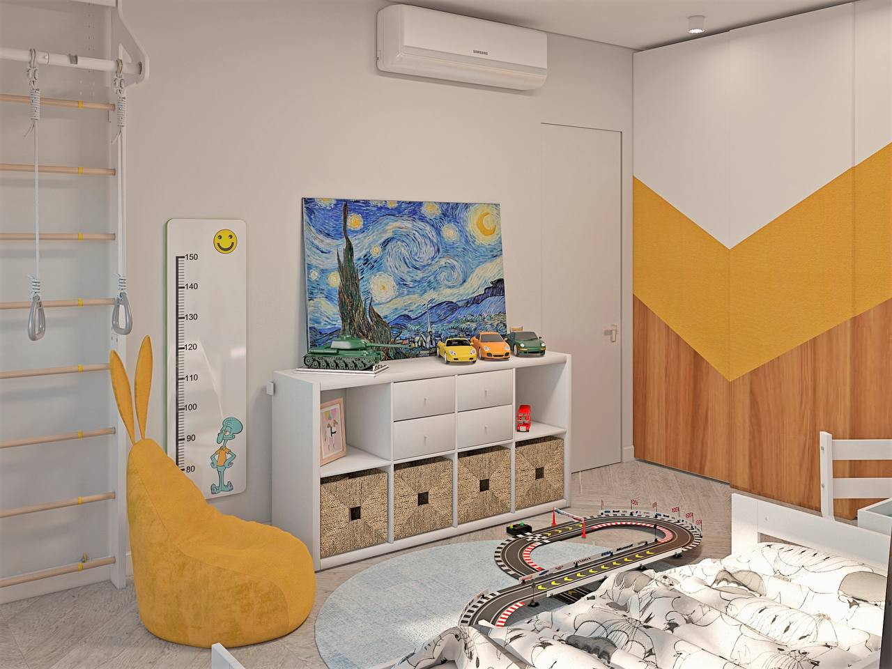 Дизайн проект в ЖК Среда 60м²