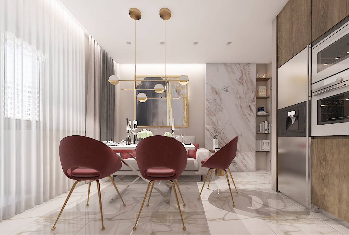 Однокомнатная квартира для молодой пары