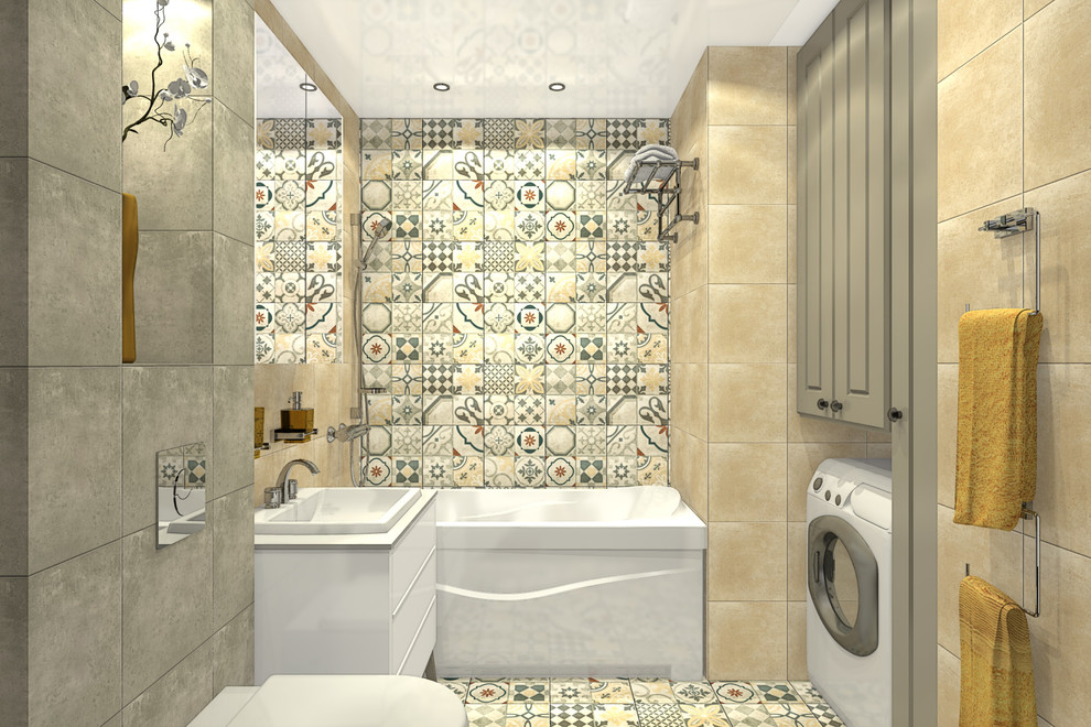 Дизайн-проект с перепланировкой в трехкомнатной квартире в панельном доме