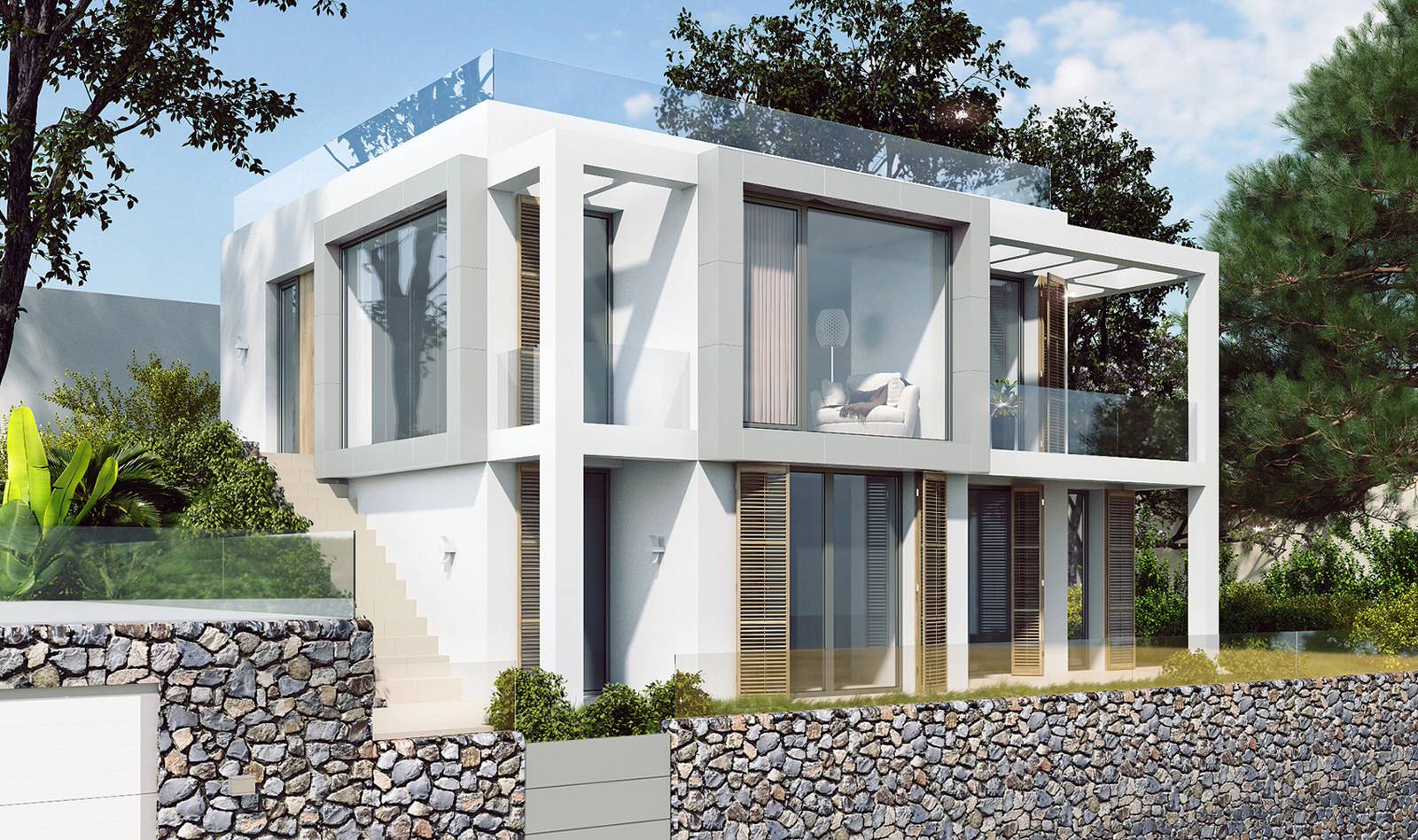 Реконструкция виллы