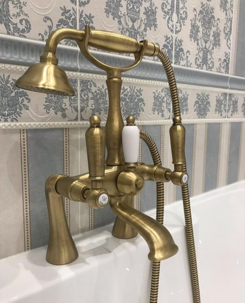 Обложка проекта: Премиальная отделка под ключ за 2.2 месяца. Ванная в стиле ПРОВАНС 4м2 кв.