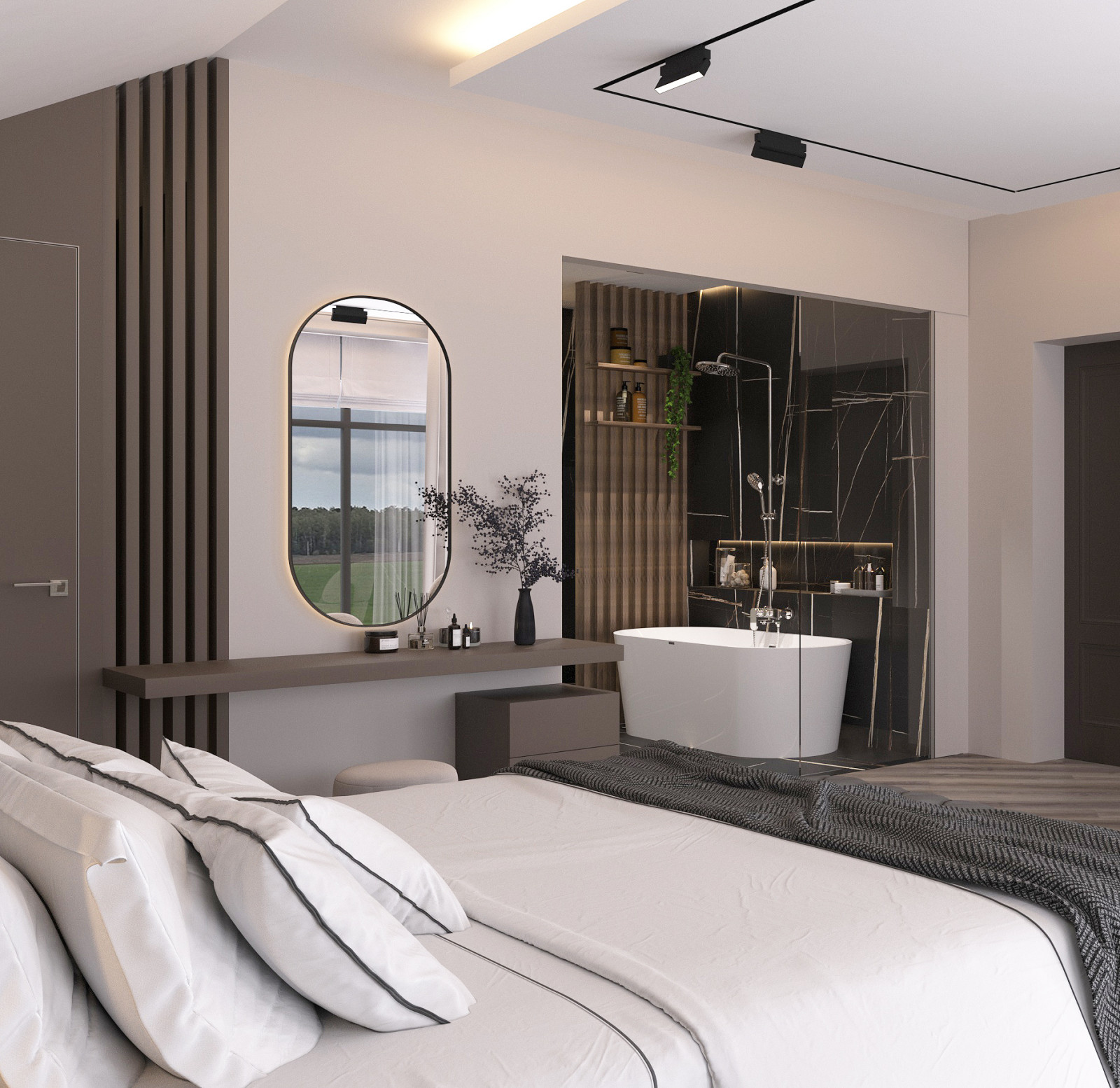 Проект в загородном доме под Петербургом