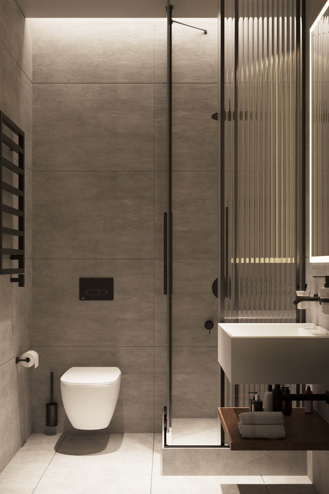 Проект интерьера квартиры "CREAM"