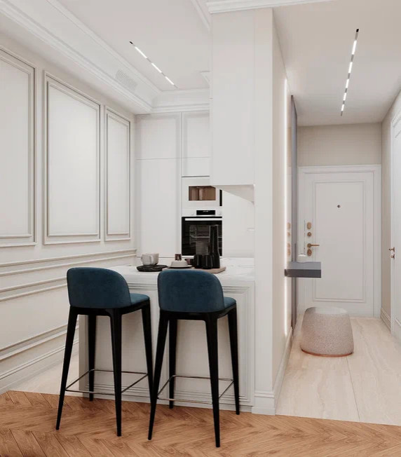 Квартира бизнес класса в стиле неоклассика