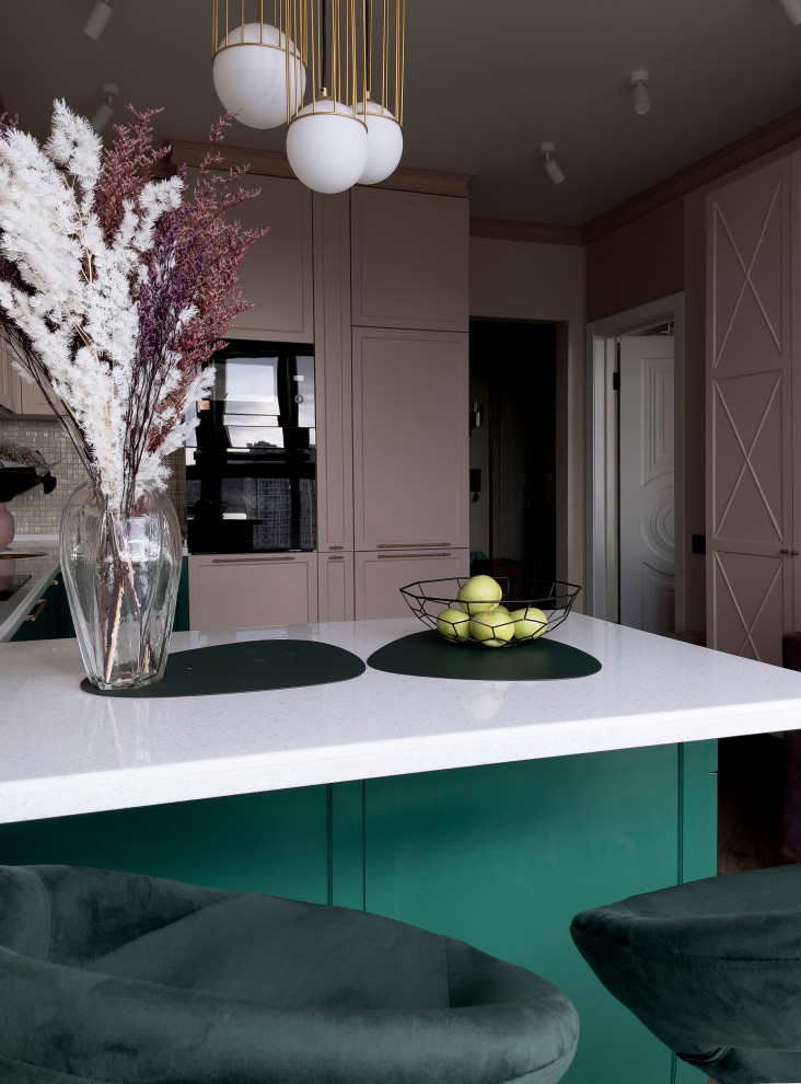 Розовый рассвет фото