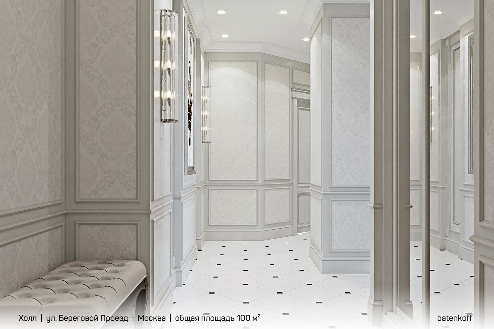 Квартира на ул.Береговой Проезд, Москва, 100 м²