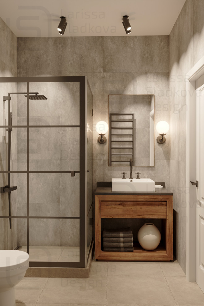 Обложка проекта: Частный дом под Чеховым под сдачу - 100 м²