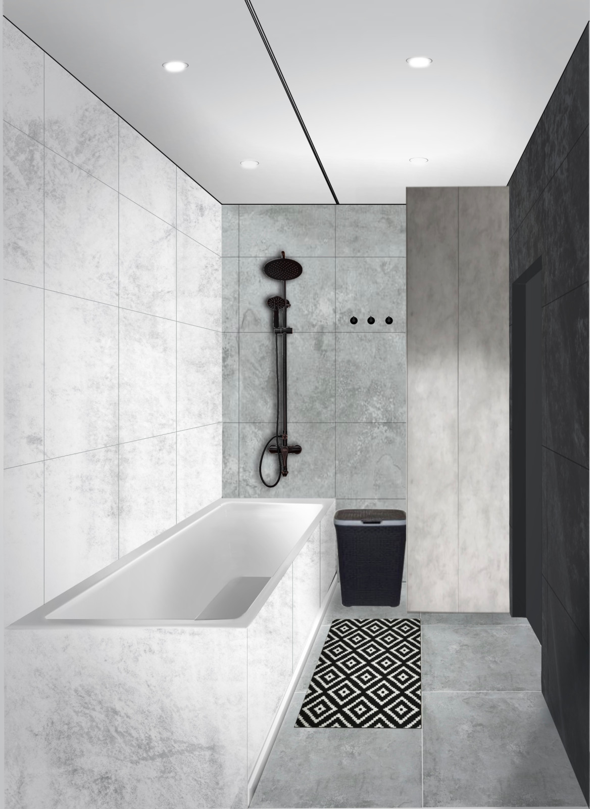 Однакомнатная квартира в Современном стиле с элементами Поп-арта.