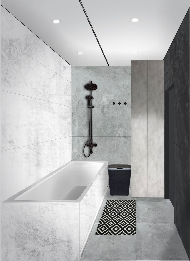 Однакомнатная квартира в Современном стиле с элементами Поп-арта.