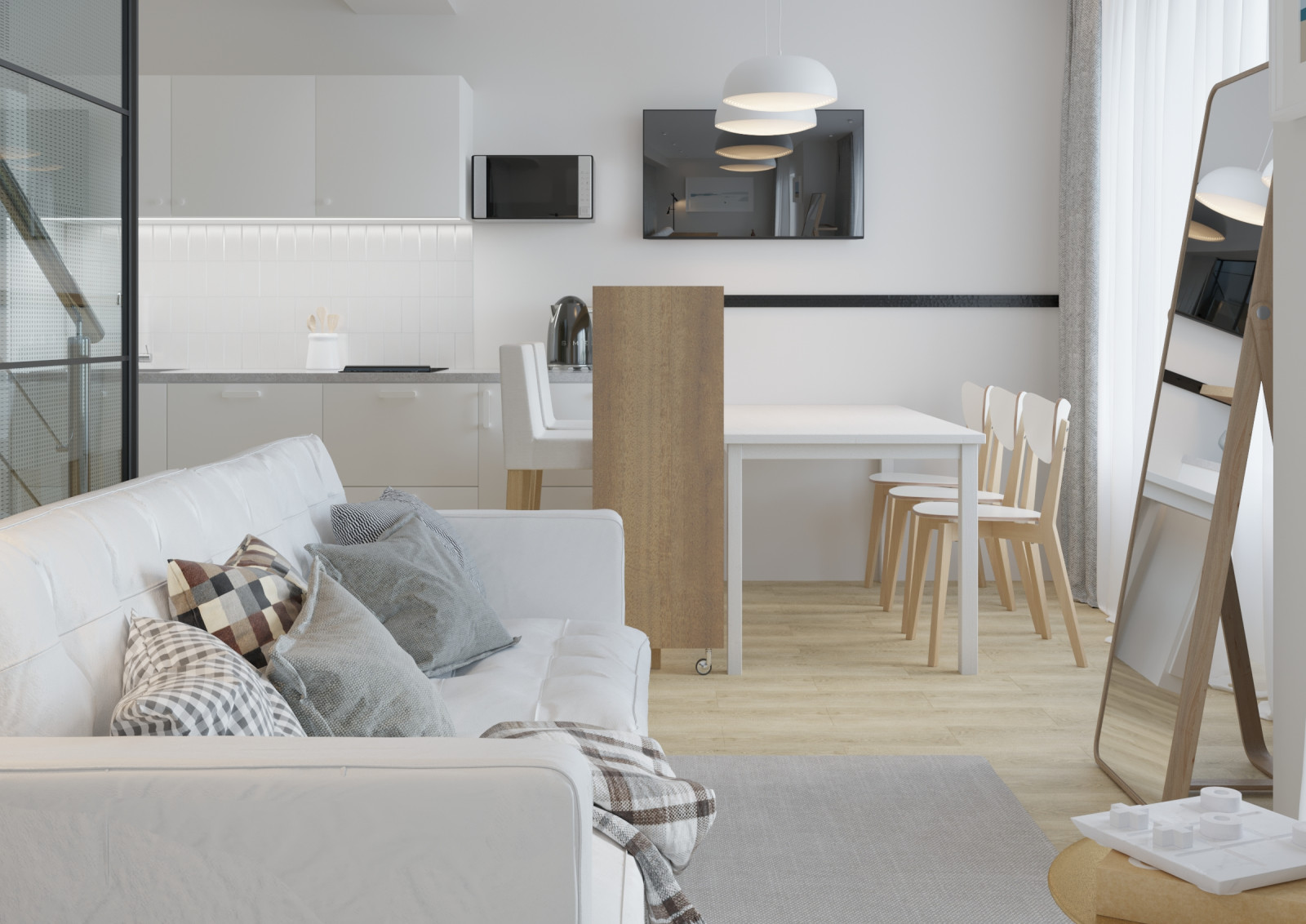 Квартира  с выходом на крышу на берегу Черного моря