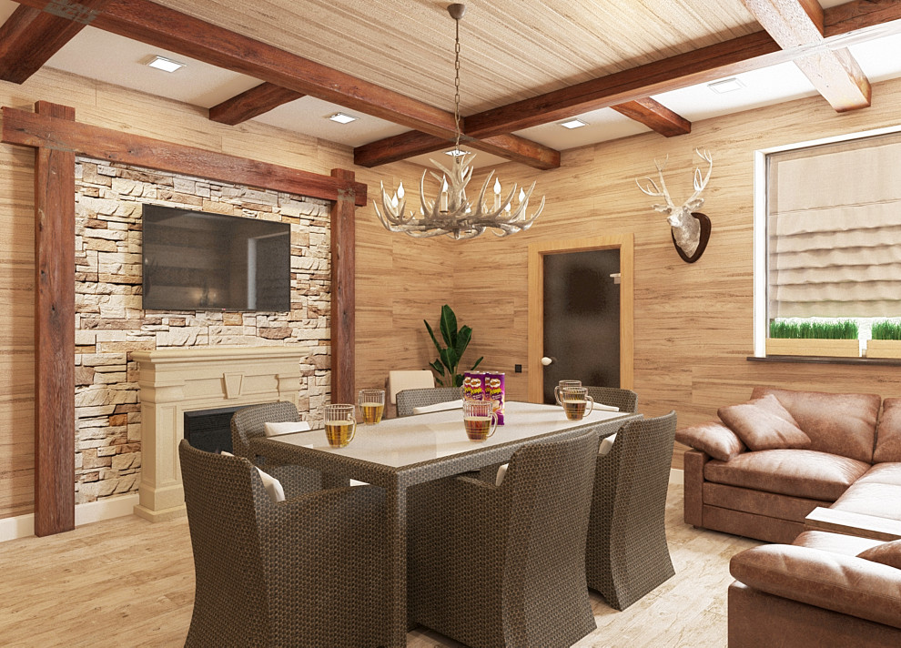 Дизайн-проект загородного дома 2 г. Тверь